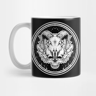 skull illustration Mug